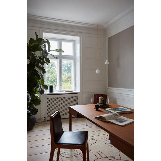 Minimalist Modern Work Desk in Walnut by Pedro Sotomayor For Sale - Image 12 of 13