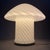 Space Age Swirl Murano Glass Mushroom Table Lamp from Gambaro Poggi, 1970s For Sale - Image 6 of 13