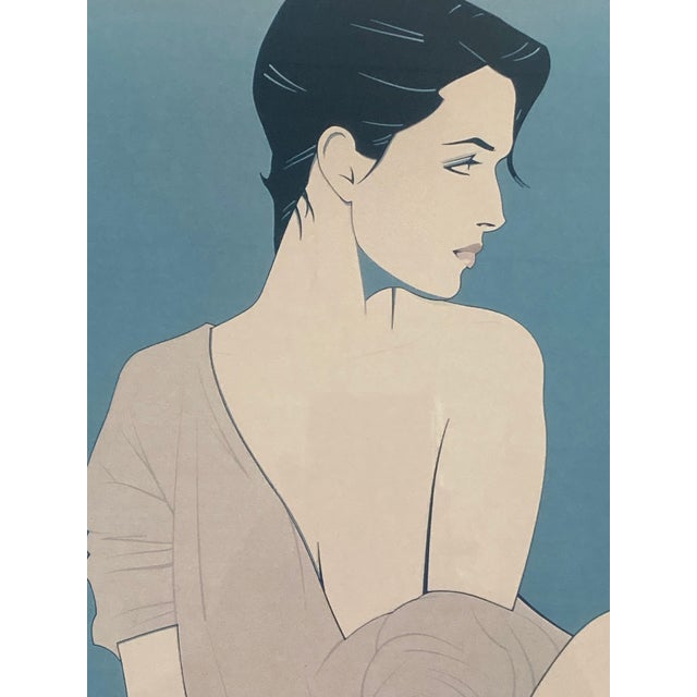 Modern 1980s Nagel Print, Triple-Matted, Framed, Excellent Pose and Condition For Sale - Image 3 of 4