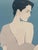 Modern 1980s Nagel Print, Triple-Matted, Framed, Excellent Pose and Condition For Sale - Image 3 of 4