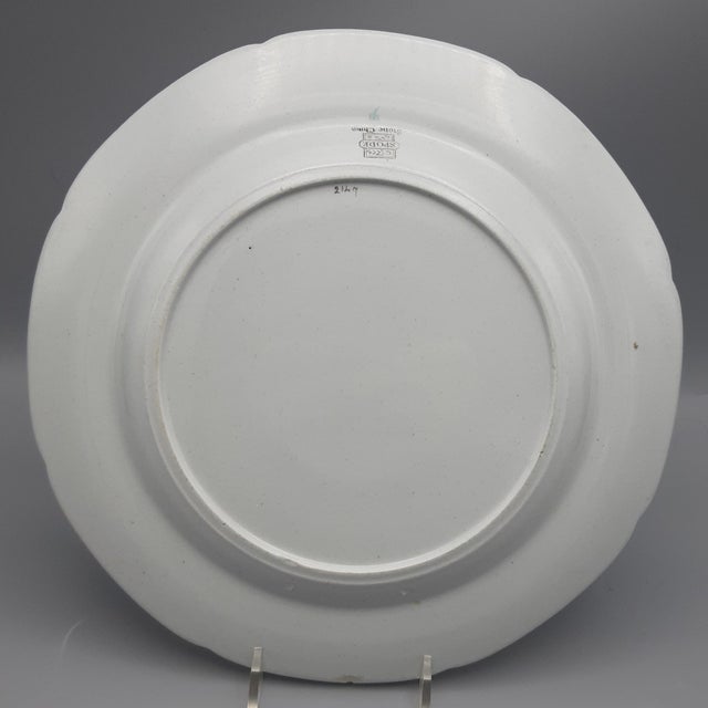 Early 19th Century Pair of Spode Chinoiseries Plates For Sale - Image 5 of 5