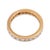 Contemporary Vintage Diamond 14k Yellow Gold Eternity Band, Size 6.25 For Sale - Image 3 of 5
