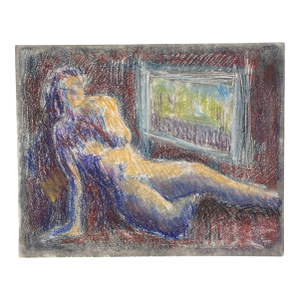Adelaide McKenzie Female Nude Pastel and Monotype