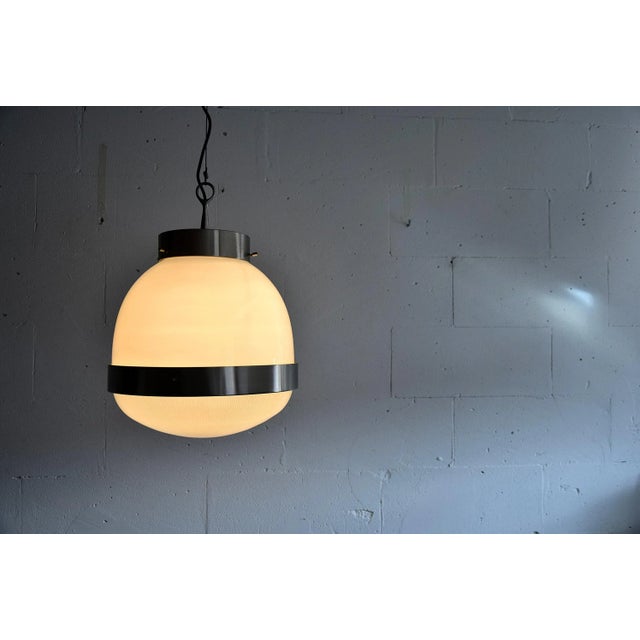 Artemide Vintage Delta Grande Ceiling Lamp by Sergio Mazza for Artemide For Sale - Image 4 of 10