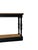Antique Console Table in Black Lacquered Fir Wood with Turned Legs, 1890s For Sale - Image 4 of 6