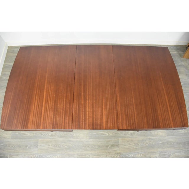 1960s Rway Mahogany Dining Table For Sale - Image 5 of 11