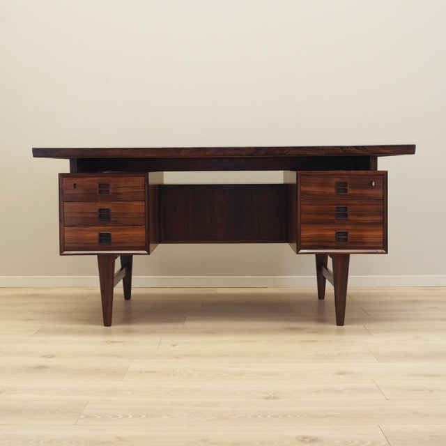 Danish Rosewood Desk, 1960s For Sale - Image 18 of 18