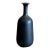 Vintage 1950s Mid-Century Gunnar Nylund Rörstrand Sweden Black Glaze Miniature Ceramic Vase For Sale