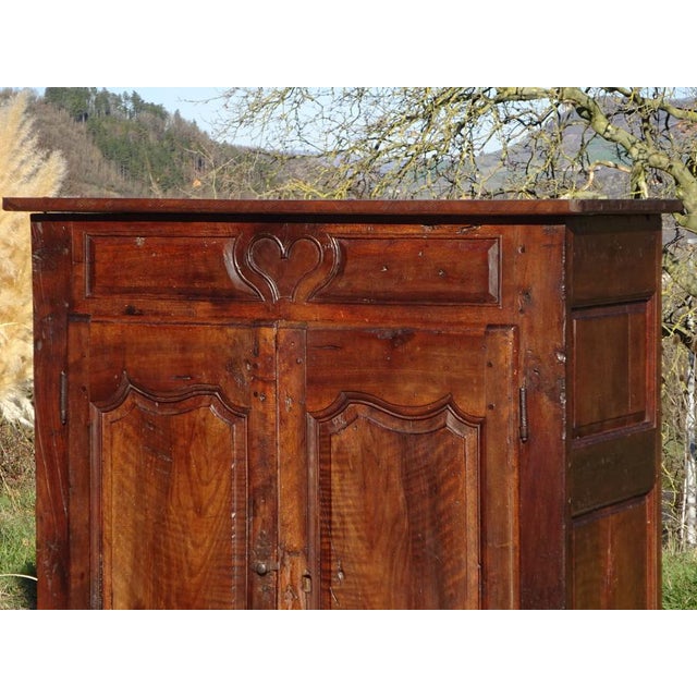Antique Walnut Wedding Buffet, 1700s For Sale - Image 4 of 18