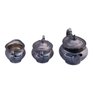 Vintage Georgian Tea Set Silver Plate by Community Plate - Set of 3