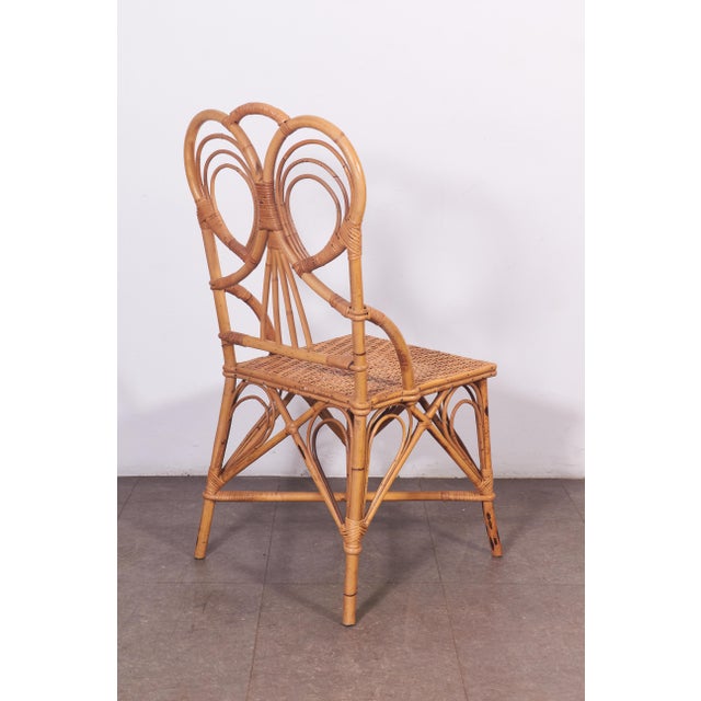 Rattan Chairs from Vivai del Sud, Italy, 1970s, Set of 2 For Sale - Image 12 of 18