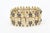This lovely vintage dressy gold plated cuff bracelet is from the 50's. It is signed Francois and was a division of The...