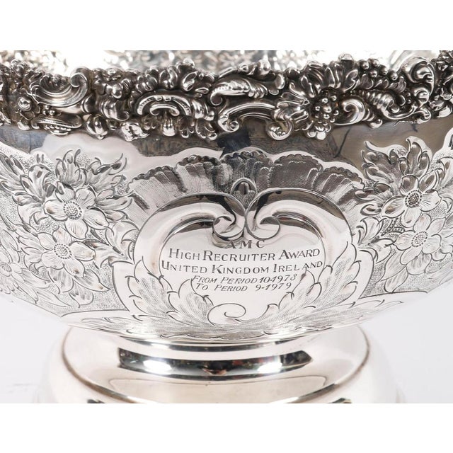 Antique Silver-Plated Copper Wine Cooler by Barker Ellis, 20th Century For Sale - Image 4 of 13