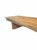 Brown Solid Teak Wood Table Modern Organic For Sale - Image 8 of 10