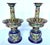Mid 19th Century 19th Century Chinese Imperial Yellow Cloisonné Enamel Pricket Candle Holders - A Pair For Sale - Image 5 of 18