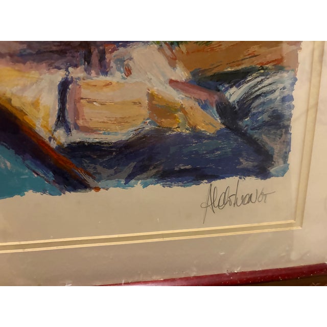 Figurative 1960s "Destiny" a Seriagraph by Aldo Longo For Sale - Image 3 of 11