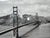 Photography Pair of Vintage Golden Gate Bridge Black and White Photographs For Sale - Image 7 of 13