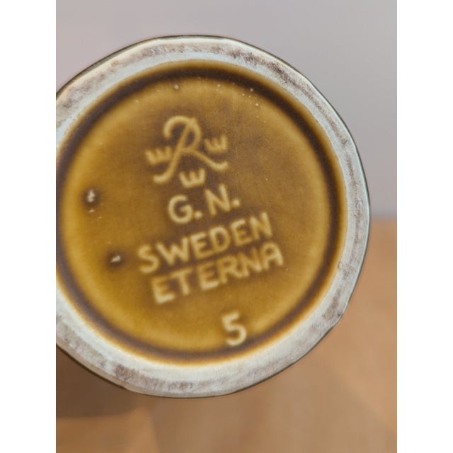 Mid-Century Ceramic Vase by Gunnar Nylund for Rorstrand For Sale - Image 5 of 6