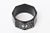 French Art Deco Style Black Resin and Rhinestone Angled Cuff Bangle Bracelet, 1980's For Sale - Image 9 of 10