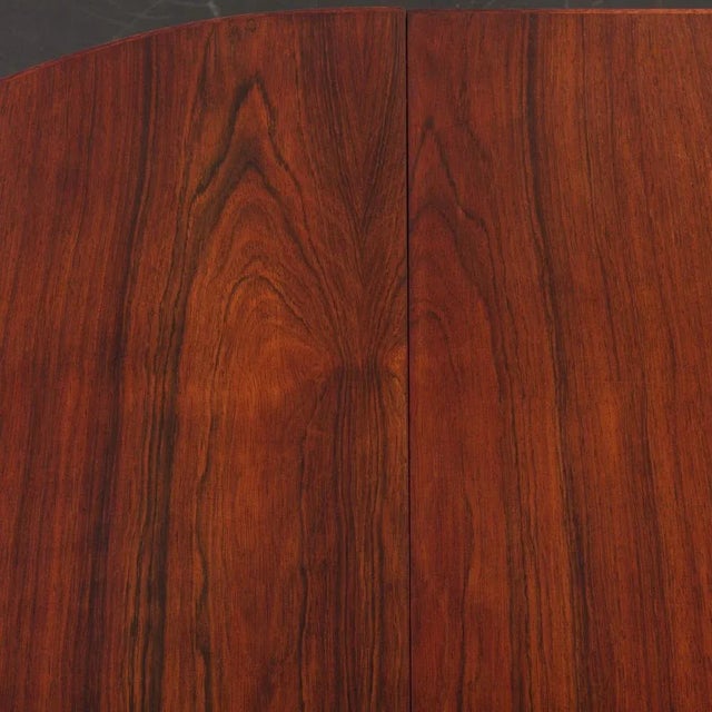 Rosewood Drop-Leaf Dining Table by Arne Vodder, Denmark, 1960s For Sale - Image 12 of 13
