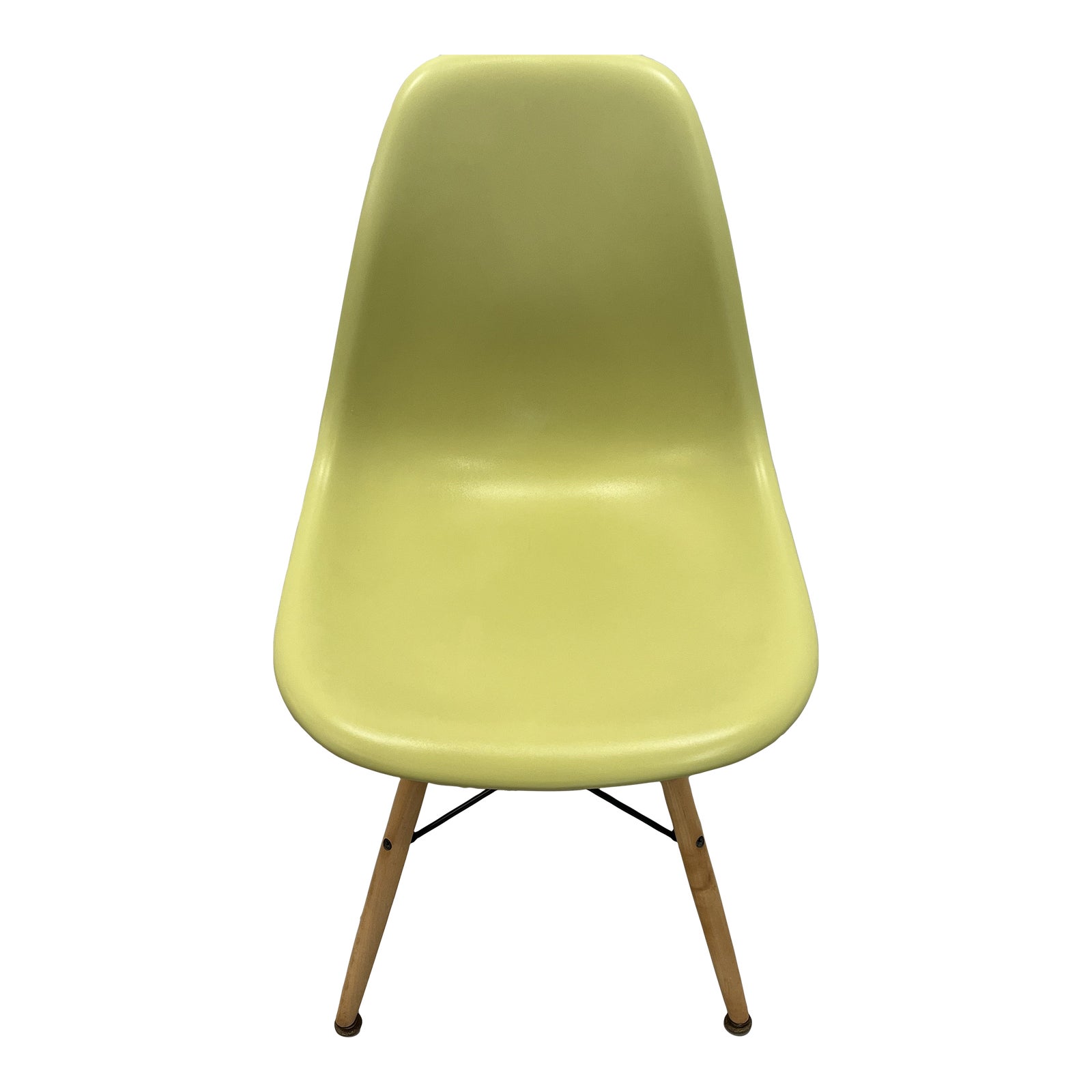 Eames for Herman Miller Molded Plastic Side Chair With Dowel Legs