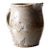 This charming vintage pitcher from Little Fort Pottery is a beautifully hand-crafted ewer featuring a warm speckled brown...