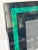 Modern Vintage Malachite Inlay Picture Frame Hollywood Regency Green Desk Frame For Sale - Image 3 of 8