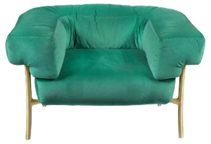 Katana Jade Armchair by Paolo Rizzatto