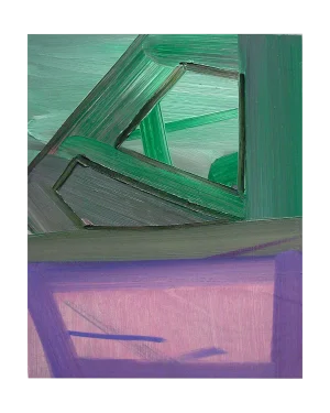 Ashlynn Browning "Purple Lush", Painting