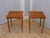 Vintage Pair Mid Century Clover End Side Tables Nightstands Plant Stands For Sale - Image 14 of 17