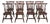Set of 8 Frederick Duckloe Cherry Windsor Dining Chairs For Sale
