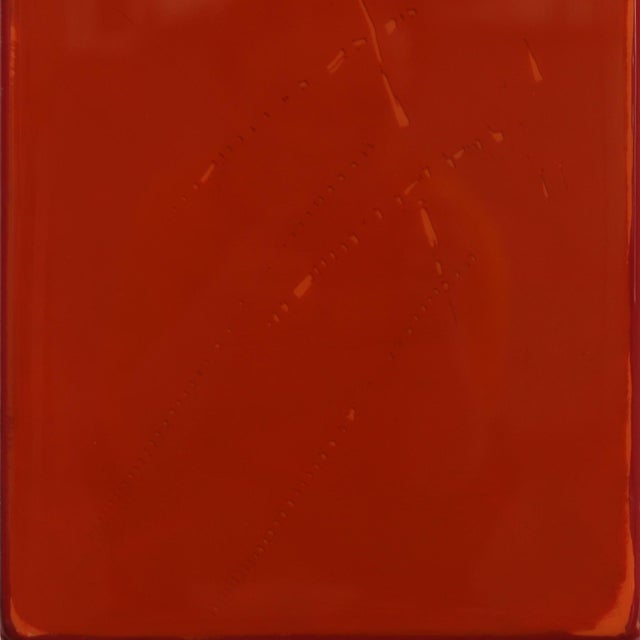 Tall Sunspot 46 - Tall Narrow Minimalist Abstract Acrylic and Resin Painting on Wood Panel by Ricky Hunt For Sale - Image 4 of 9