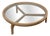 Modern Table in Ceder Wood and Glass, Italy, Late 20th Century For Sale