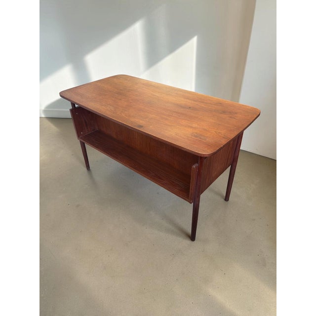 Danish Teak Desk by Gunnar Nielsen Tibergaard, 1960s For Sale - Image 9 of 15