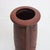 1920s Antique Arts & Crafts Embossed Paneled Grape & Leaf Redware Pottery Vase C1920 For Sale - Image 5 of 9