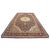 1940s Antique Persian Tabriz 10 x 16 Ivory & Brown Handmade Area Rug #1143508 For Sale - Image 5 of 15