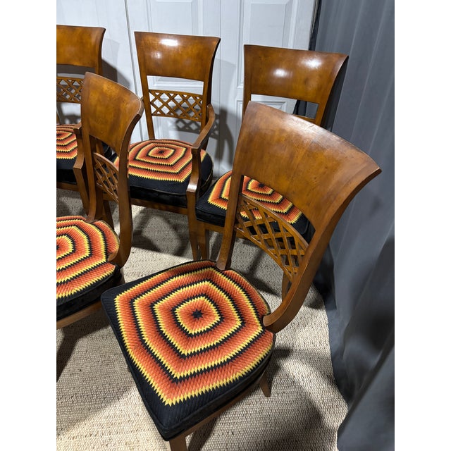 Set of 6 Biedemeier Style Dining Chairs For Sale In New York - Image 6 of 16