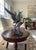 Mid-Century Modern Verdigris Bronze Crane & Heron Sculpture on Faux Stone Base For Sale - Image 9 of 10