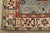 Textile Kazak Rug 2’8” X 4’2” Blue Wool Tribal Hand-Knotted Oriental Carpet For Sale - Image 7 of 10