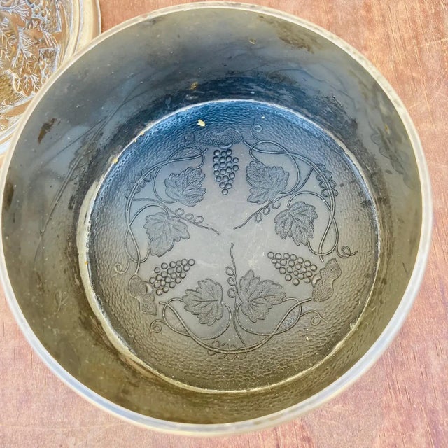 Pair of Late 20th Century Italian Silverplate Cup Holders For Sale In Los Angeles - Image 6 of 12