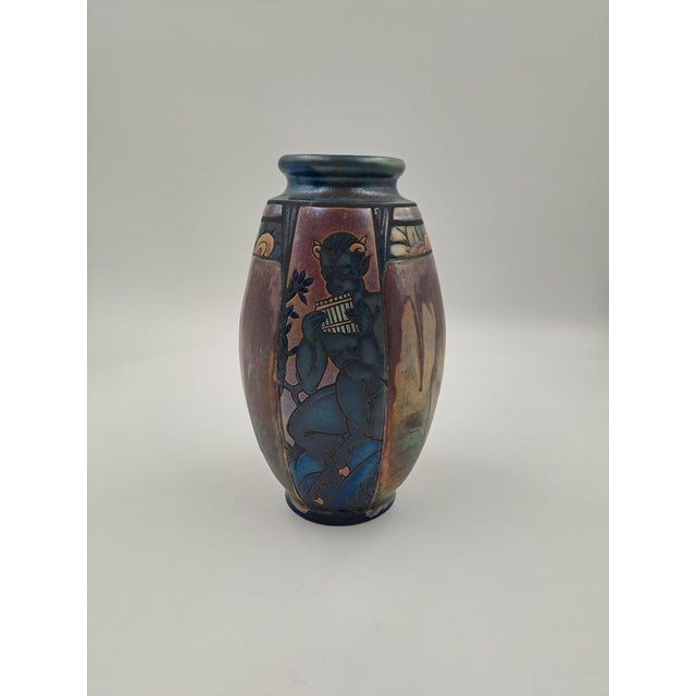 Art Deco Vase by Be Jean Barol, France,1910s1920s, in Flawless conditions. Designed 1920 to 1949 This piece has an...