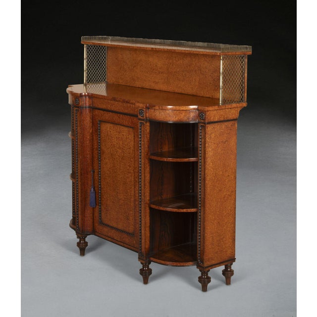 Regency Amboyna Side Cabinet, 1820s For Sale - Image 4 of 18