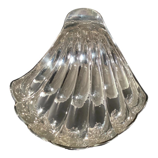 Early 20th Century Sterling Silver Freeform Bowl For Sale