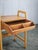 Wood Czech Oak Side Table with Integrated Storage Drawer, 1960s For Sale - Image 7 of 14