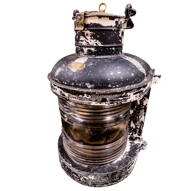 Early 1900s Ward Hendrickson Marine Masthead Ship Lantern For Sale In Portland, OR - Image 6 of 10