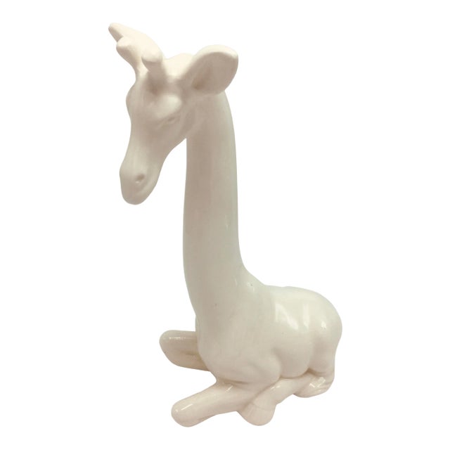 Vintage Ceramic Giraffe For Sale