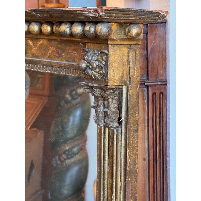 19th Century Giltwood Pier Mirror For Sale - Image 13 of 15
