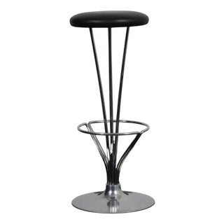 Vintage Bar Stool by Piet Hein for Fritz Hansen, 1976 For Sale