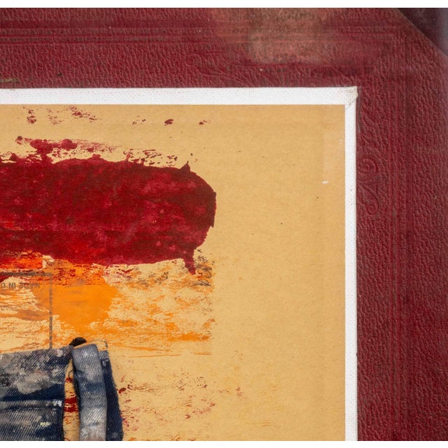 Joy Floyd "Red" Collage, 2002 For Sale - Image 4 of 12