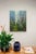 Iteration by Judd Mercer | Oil On Panel Forest scene with trees and greenery. For Sale - Image 4 of 4